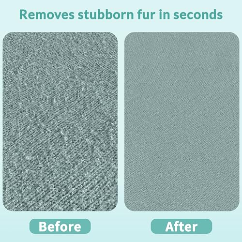 Deep Cleaner Pro Pet Hair Remover 10-Pack Mega Value Set - Carpet Rake & Multi-Surface Scraper for Dog & Cat Hair on Rugs, Couches, Pet Towers, Car Seats, Stairs & Clothing - Reusable Travel-Size - size: Pro*10