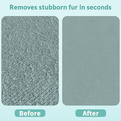 Deep Cleaner Pro Pet Hair Remover 10-Pack Mega Value Set - Carpet Rake & Multi-Surface Scraper for Dog & Cat Hair on Rugs, Couches, Pet Towers, Car Seats, Stairs & Clothing - Reusable Travel-Size - size: Pro*10