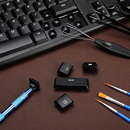 Minatee 9 Pcs Keyboard Switch Keycap Puller Kit Compatible with Switches