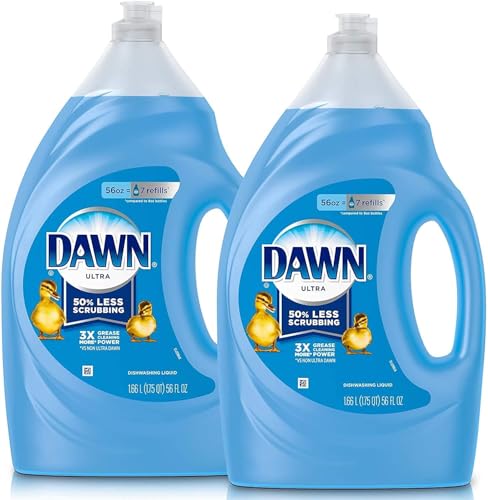 Dawn Dish Soap Ultra Dishwashing Liquid, Dish Soap Refill, Dish Detergent Liquid, Original Scent, 56 Fl Oz (Pack of 2) - size: 56 Fl Oz (Pack of 2)