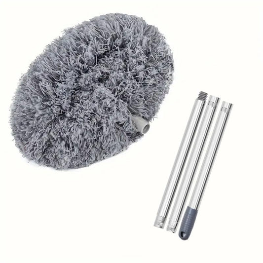 Ceiling Fan Cleaner Duster, Adjustable and Removable Fan Blade Cleaner from 18 to 62 Inches for Cleaning Walls Bookshelves Furniture Door Window Top (Blue) - color: Blue
