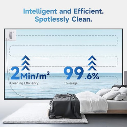 FMART W5 Compact Window Cleaning Robot with 4 Ultrasonic Water Sprays