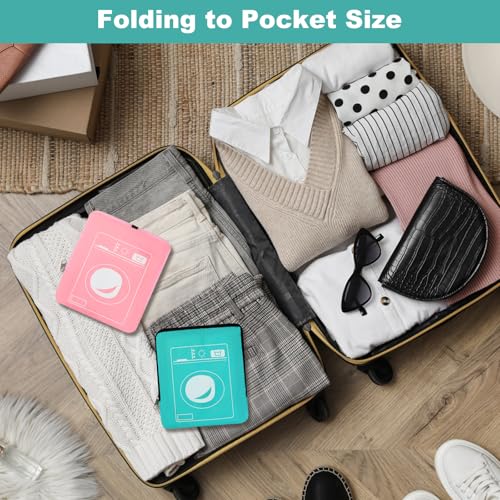 24" x 33" Extra Large Heavy Duty Laundry Bag With Handles, Travel Laundry Bag for Dirty Clothes,Traveling, Camp - color: blue+pink