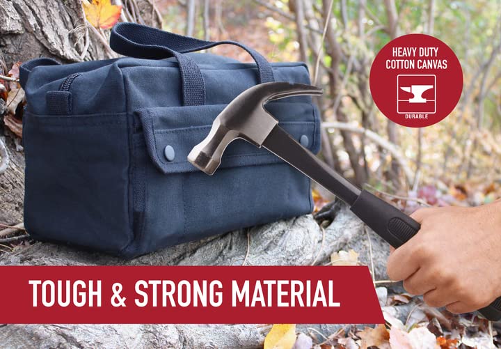 Rothco GI Style Mechanics Tool Bag, Heavy-Duty Canvas Tool Storage - color: Desert Digital Camo