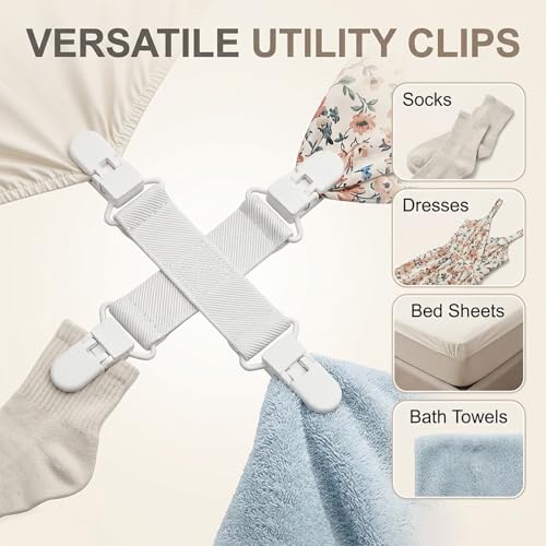 2 Pcs Bed Sheet Detangler, WAD Free Laundry Tool