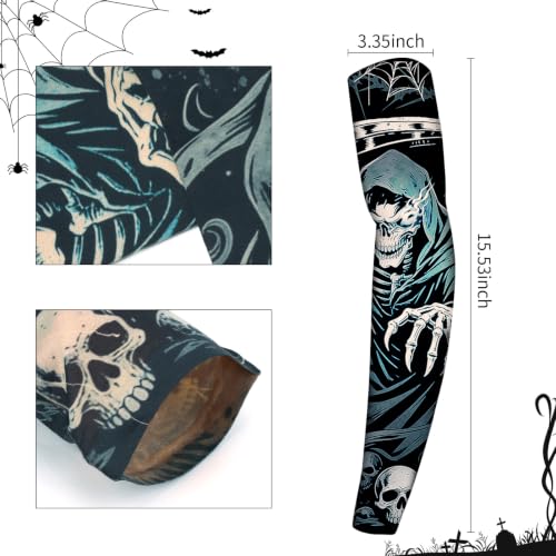 YARIEW Temporary Tattoo Sleeves for Men Arm Sleeves for Men - color: Multicolor-17