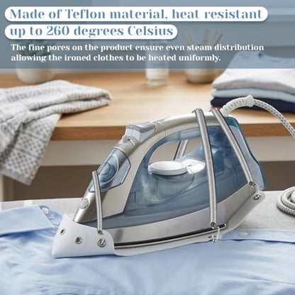 1 PCS Ironing Shoe Cover, Electric Iron Protective Ironing Pad, Anti-Scorching Base for Electric Iron Clothes Protector When Ironings, Cover Irons Shoe Prevents Burn Sticking Sole Plate Accessory
