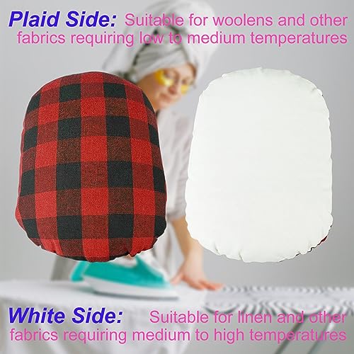 BMIROAMDFE Tailors Ham Pressing Hams Sawdust Solid for Ironing Sewing - size: Short