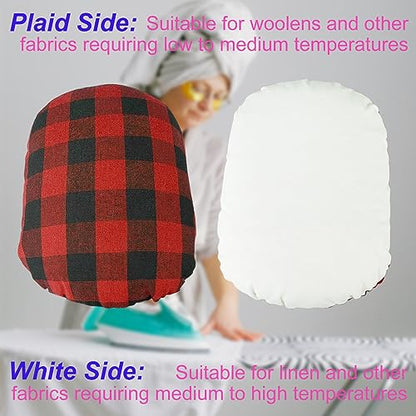 BMIROAMDFE Tailors Ham Pressing Hams Sawdust Solid for Ironing Sewing - size: Short