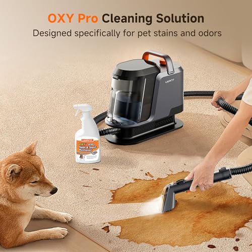 Uwant 18Kpa Carpet Cleaner Machine with Pet Pro Cleaner&Tools Set of 1 - color: Blue-Margaret