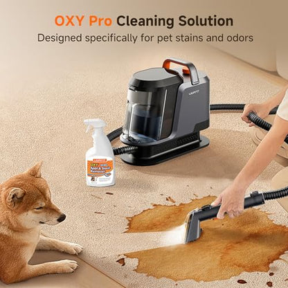 Uwant 18Kpa Carpet Cleaner Machine with Pet Pro Cleaner&Tools Set of 1 - color: Blue-Margaret