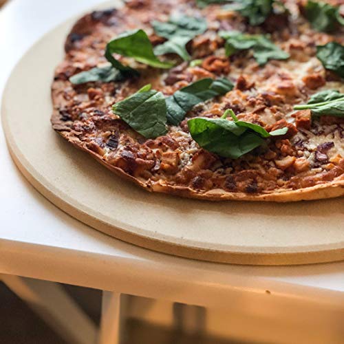 Outset 13 Inch Pizza Grill Stone, 13-Inch - style: 13-Inch Round Pizza Stone