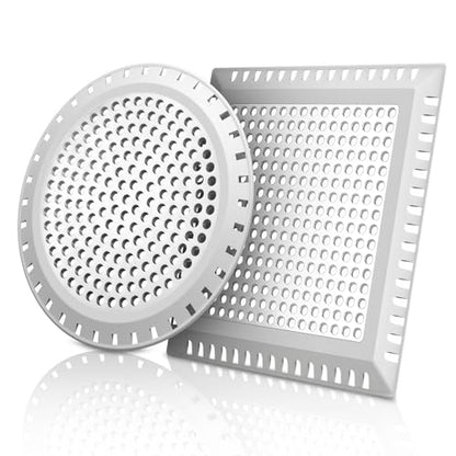 Aojuxix Shower Drain Hair Catcher/Drain Protector/Shower Drain Cover - color: Gray Gray, size: 4 inch