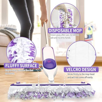 25PCS Disposable Mopping Pads Refills for Swiffer Power Mop Pads - size: 01-25PC