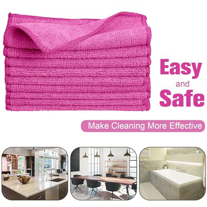 Tanlade 30 Pcs Dry Erase Cloth,6 X 6 Inch,Pink - color: Pink, size: 6 x 6 Inch