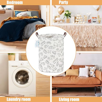 Laundry Hamper Fabric Organizer Collapsible Basket Vehicle - color: Vehicle