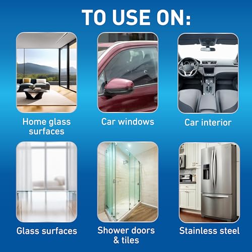 Unger Speed Clean with 4ft Pole and Extra Reusable Pads, Indoor Window Cleaner, Household Cleaning Supplies, Works with Glass and Natural Cleaners and Solutions, Attracts Dust and Dirt