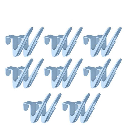 2 Pack Plastic Windproof Shoe Hangers Drying Racks Balcony Multi-Functional Household Tools One Size