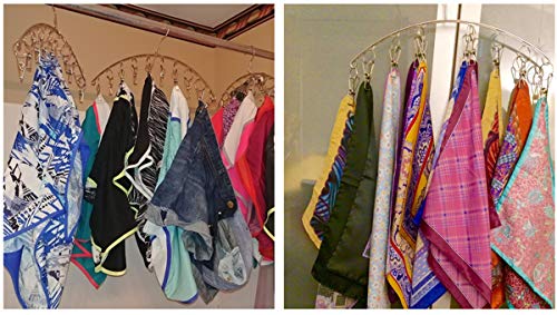 Strong Stainless Steel Laundry Drying Rack Clothes Hanger with 10 Clothespins Indoor Space Saver Hanging Clothing Organizer Mitten Sock Hangers - color: 10 Clips Metal