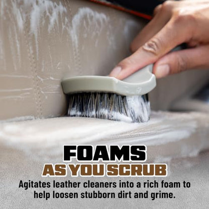 Chemical Guys, Nifty Leather Detailing Brush, Synthetic Horse Hair