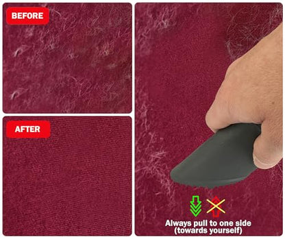 Fur-EEL PRO 1.0 Pet Hair Vacuum Attachment, Rubber Pet Hair Remover - color: Pro V.1.0