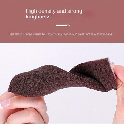 10-Pack Diamond Scouring Sponges - Heavy Duty Scrub Pads for Pots, Pans, Dishes, Rust & Tough Stains | Dual-Sided Abrasive Surface & Ergonomic Grip | Kitchen & Household Cleaning