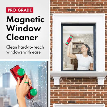 Tyroler The Glider D-4 Magnetic Window Cleaner Tool Fits Windows 0.08"-1.6"