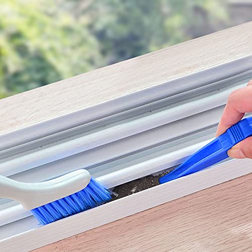 3PCS Crevice Brush Gap Deep Cleaning Brush Small Detail Kitchen Scrub Brush Window Groove Sliding Door Track Home Cleaning Brush