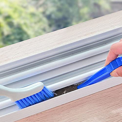 3PCS Crevice Brush Gap Deep Cleaning Brush Small Detail Kitchen Scrub Brush Window Groove Sliding Door Track Home Cleaning Brush