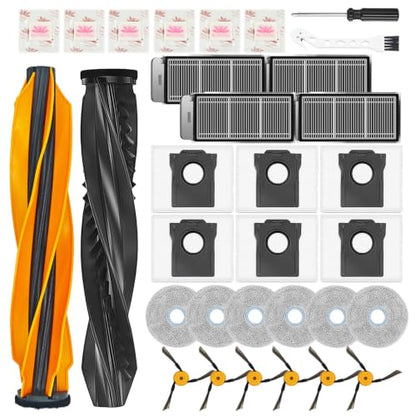 32 Pack Replacement Parts for Dreame L60 Pro Ultra/ L60 Ultra PE - color: Yellow for Dreame L60 Pro Ultra