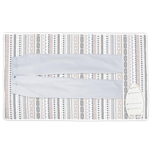Encasa XO Ironing Mat for Table Top, Heat Resistant Pad, Large, 48"x28" - color: Aztec, size: Large