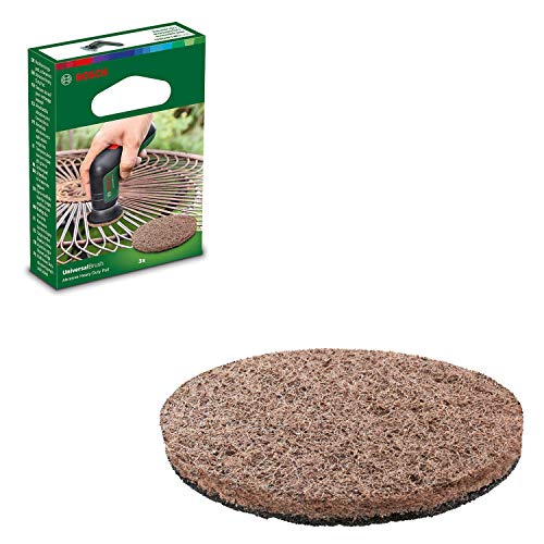 Bosch DIY BRUSH Accessories 1600A023L1 Hard Polishing Pads Pack of 3, Brown - color: 6) Hard Polishing Pad (3 Pieces)