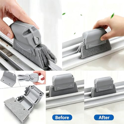Crevice Cleaning Brush Set, 22 Pieces, Small Gap Brushes for Bathroom, Kitchen, Window Grooves, Corners, Sinks, Tiles, and Faucets (22pcs)