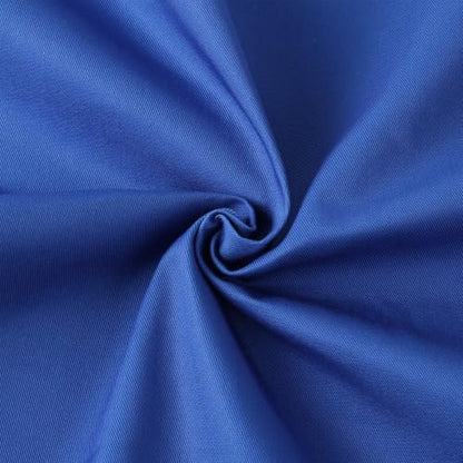 TFTAFAN Cobbler Apron Unisex Waterproof Apron with 2 Deep Pockets Art Smock for Painting Cleaning Artiest Apron work kitchen - color: Royal Blue