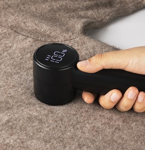 Fabric Shaver – Portable & Lightweight Lint Remover – Removes Fuzz, Pills & Lint – Rechargeable, Fabric Defuzzer for Sweaters, Blankets & Upholstery and Clothing