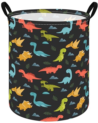 Boys Foldable Storage Basket 63L Kids Hamper with Waterproof Lining & Leather Handles Baby Organizer Bins for Boys' Bedroom, Laundry, Toys, and Gift - color: 25112803