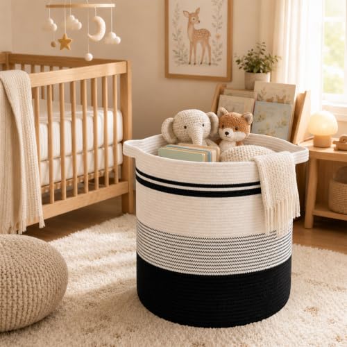 OIAHOMY 80L Laundry Basket Laundry Hamper Nursery Hamper Gradient Dark - color: Gradient Dark, size: 18*18*20in