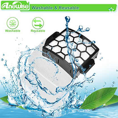 UV900 UV950 UV850 Filter Replacement for Shark Lift Away DuoClean Vacuum