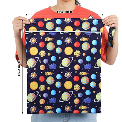 Shappy 2 Pack Wet Dry Bag Travel Laundry Waterproof,Unicorn - style: Astronaut