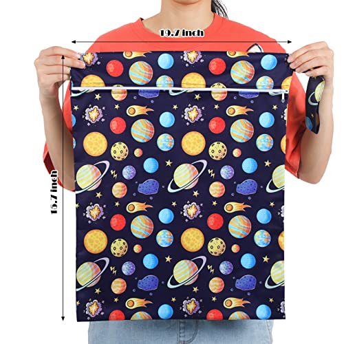 Shappy 2 Pack Wet Dry Bag Travel Laundry Waterproof,Unicorn - style: Astronaut