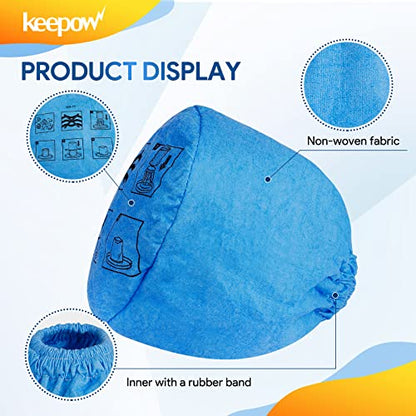 KEEPOW 10 Pack VRC2 Cloth Filter Compatible with Vacmaster - size: 10 Pack