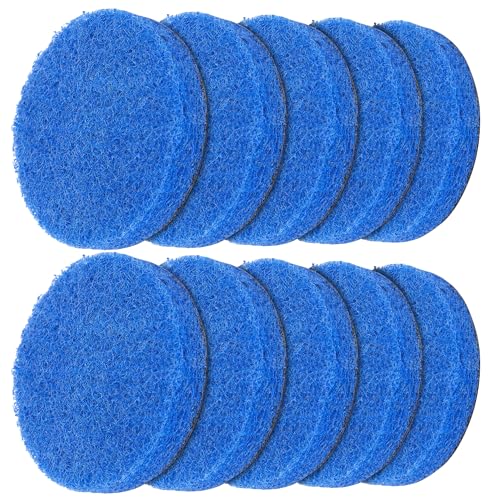MR.SIGA Non Scratch Pad Refills for Electric Spin Scrubber, 10 Pack