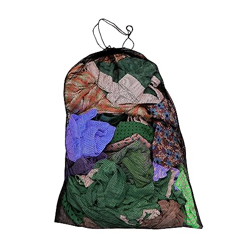 Extra Large Mesh Laundry Bag 40" x 30" – Drawstring, Multi-Purpose for Laundry, Toys, Beach, Sporting Goods – Dependable Industries Inc. Essentials