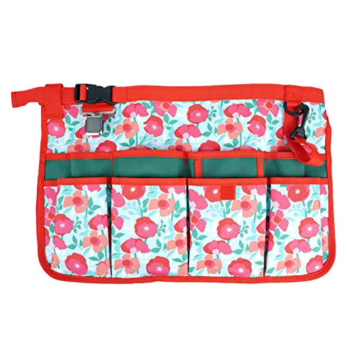 MELOTOUGH Bucket Caddy Organizer Bucket Tool Organizer for Garden Tools Fit 3.5 to 5 Gallon Bucket (Flower) - color: Flower