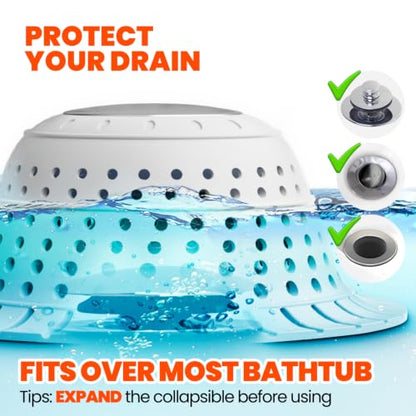 Bathtub Drain Strainer Silicone Bathroom Stopper Fixture Accessories