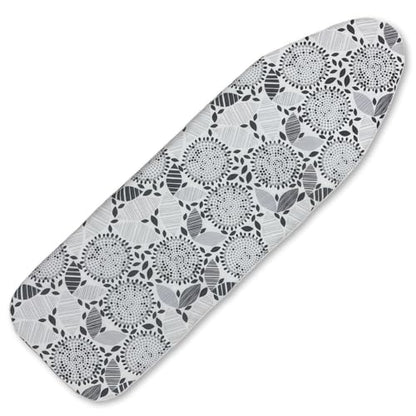 Ironing Board Cover and Pad,12x36In Sewn-in Thick Feltpads - color: 12x36in-white Grey