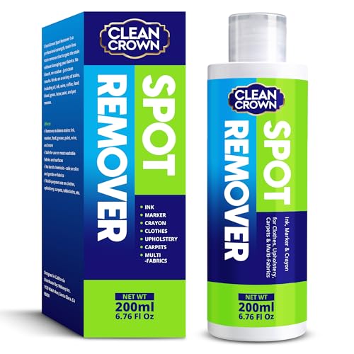Ink Remover from Clothes (6.8 fl oz), Stain Lifter for Pen, Marker & Printer, Fast-Acting Ink Stain Remover for Fabric, Upholstery & Carpet, Gentle on Most Washable Materials