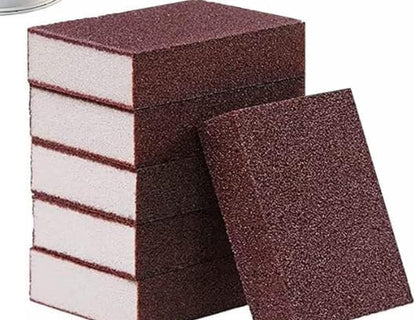3 Pack Emery Magic Wipe Sponge, Nano Carborundum Cleaning Sponge - color: Brown, size: Basic Style 2.5cm thick-3Pcs