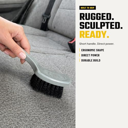 Chemical Guys, The Nifty Interior Detailing Brush for Carpet & Upholstery - size: 1 Pack