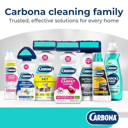 Carbona Laundry Stain Scrubber & Remover (8.4 Fl Oz), Extra-Strength Bio-Enzyme Formula, Brush-Top Applicator for Fiber-Deep Clean, Fast & Easy - size: 8.4 Fl Oz (Pack of 1)